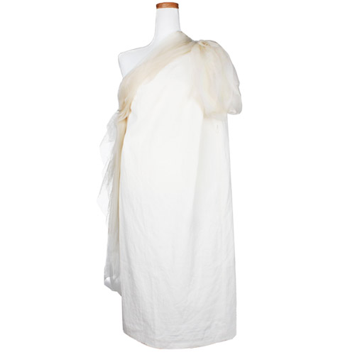 보테가베네타 여성 드레스 238556-VO151 (베이지)